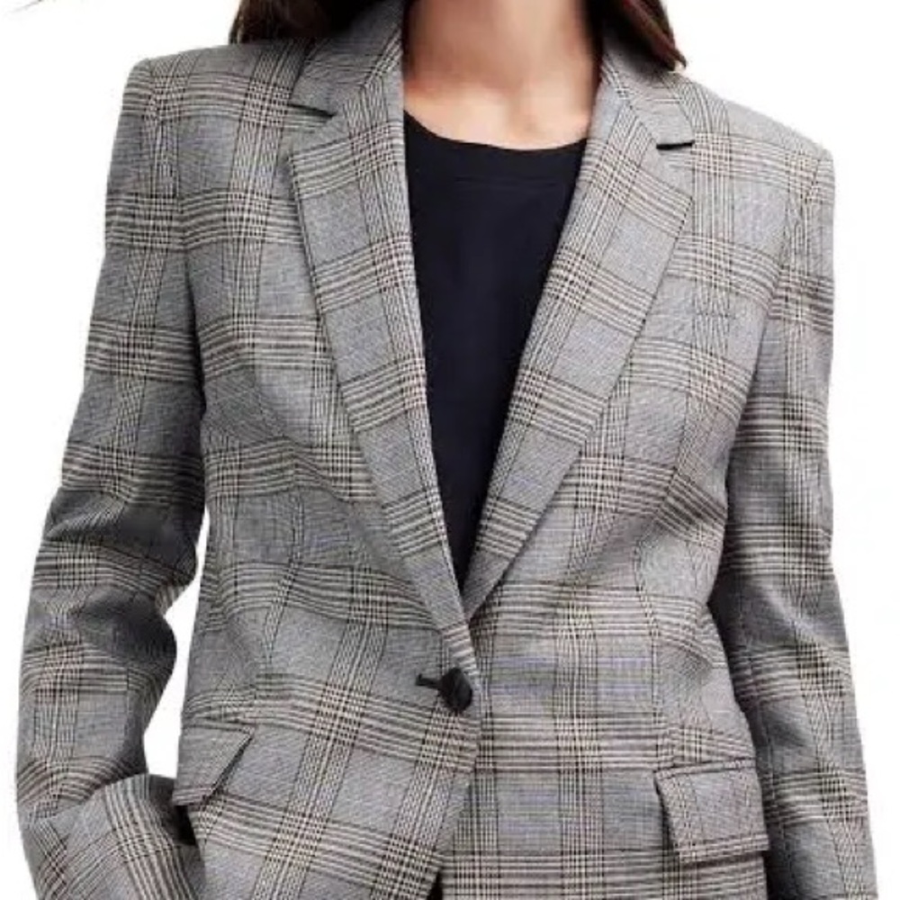 Madewell Plaid Blazer